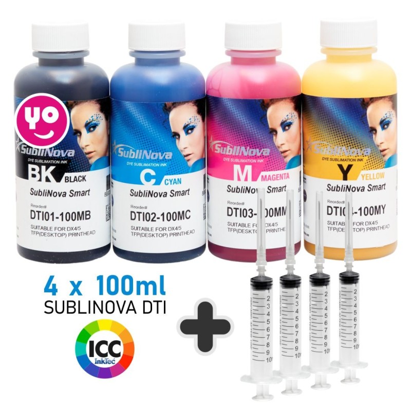 Perfiles De Color Icc Para Tintas De Sublimaci N Inktec Sublinova Smart