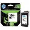 Cartouche d'encre noire HP350XL (CB336EE), authentique HP