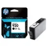 Cartouche d'encre noire HP920 (CD971AE), authentique HP