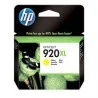 Cartouche d'encre jaune HP920XL (CD974AE), authentique HP