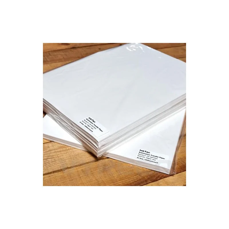 Papier transfert sublimation POLY 120 Format A4 et A3 - Boite de 100  feuilles