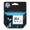 Cartouche d'encre couleur HP304 (N9K05AE), authentique HP