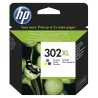 Cartucho de tinta HP302XL Color (F6U67AE), original de HP