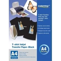 Papier transfert pour T-shirts et textiles foncés - A4 - Papiers transfert  - Papiers imprimante - Imprimer