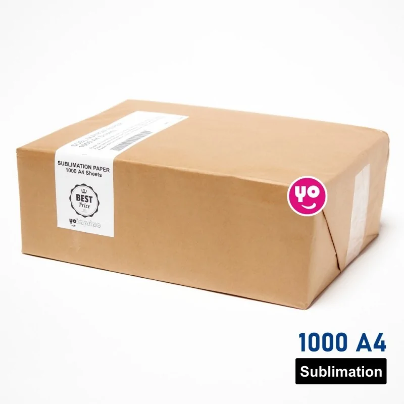 Lot de 100 feuilles de papier de sublimation DIN A4 120 g-m²