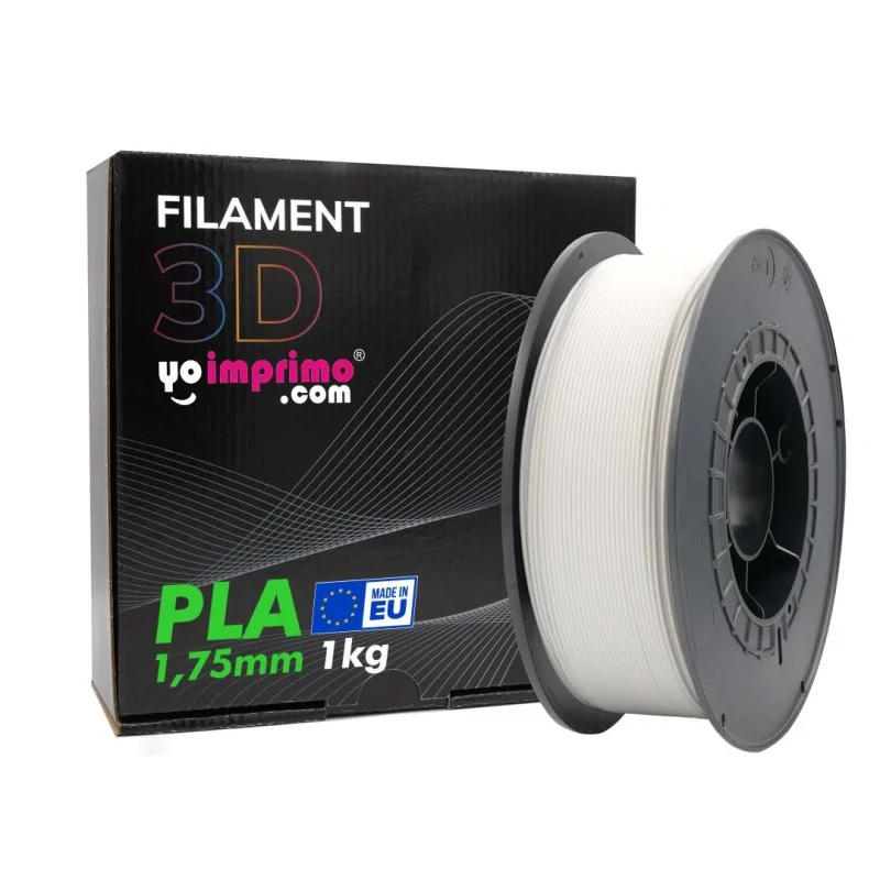 Filamento PLA Branco ø1,75 mm (carretel de 1kg)