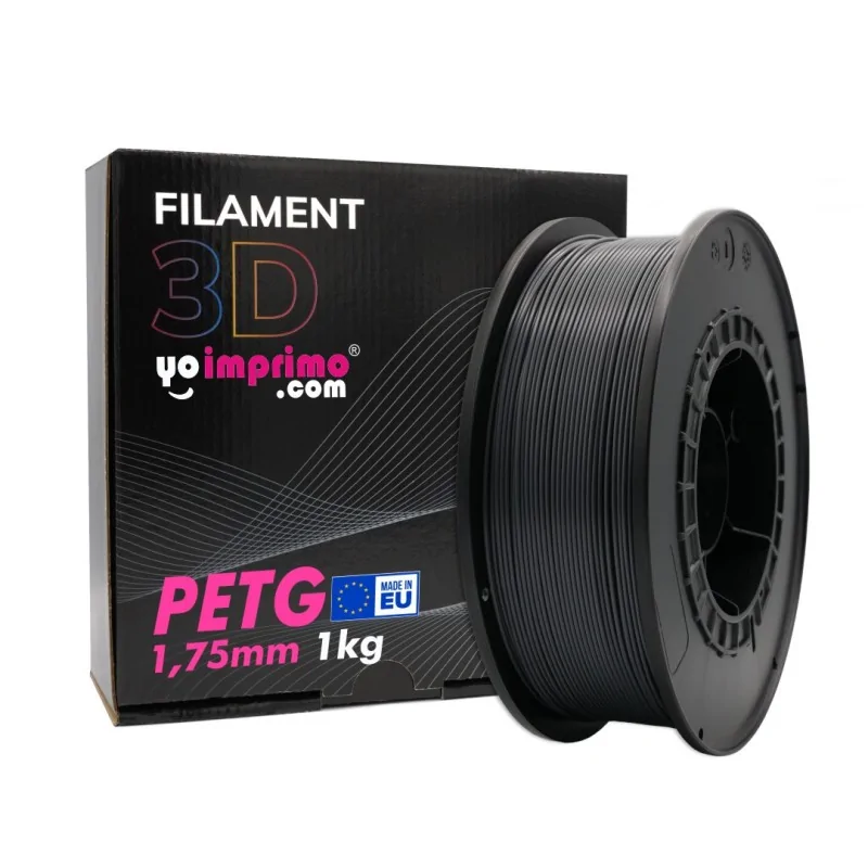 Filament PETG noir, ø 1,75 mm (1 kg)