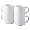 Mug en céramique personnalisable et empilable Cricut -10 oz/300 ml ( Pack 4 unités)