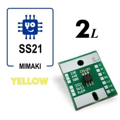 Mimaki SS21 MBIS Chip 2 litres (Jaune)