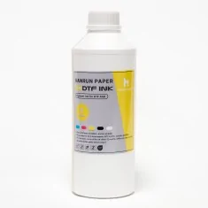 Tinta Hanrun DTF EVO, amarela (1 kg)