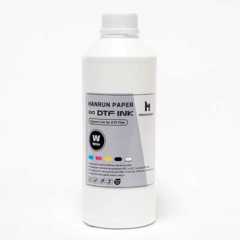 Encre Hanrun DTF EVO, blanche (1 kg)