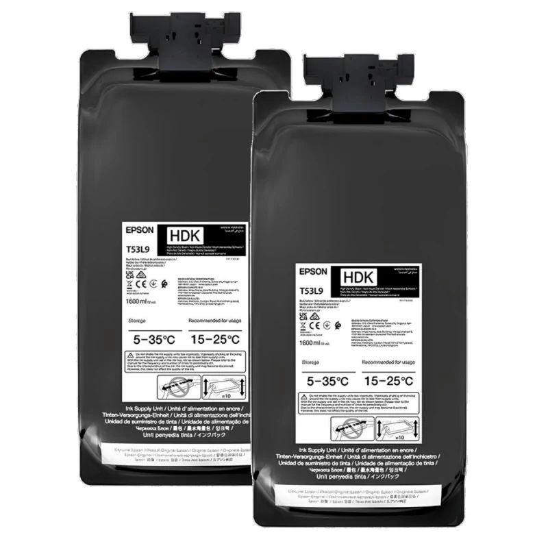 Encre noire HDK UltraChrome DS T53L9 (2 sachets x 1600 ml)