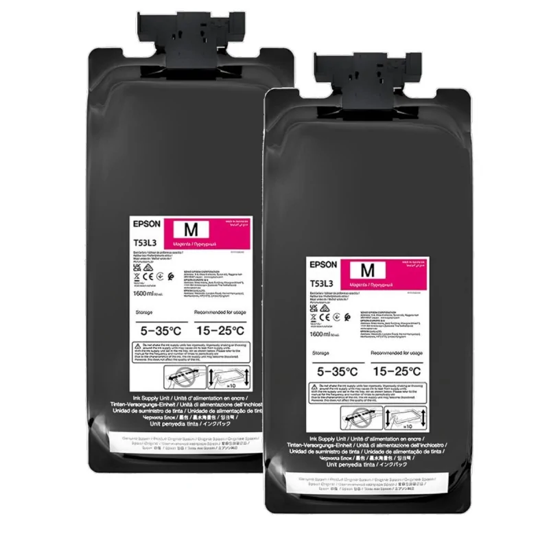 Encre Magenta UltraChrome DS T53L3 (2 sachets x 1600 ml)