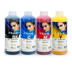 SET Sublinova Smart, 4 litros CMYK de Tinta de Sublimación