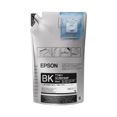 Encre de sublimation Epson T7411 BLACK NK (sachet 1 litre + puce)