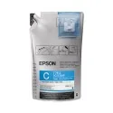 Encre de sublimation Epson T7412 CYAN (sachet 1 litre + puce)