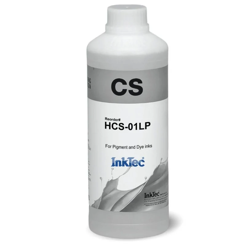 Adoucissant pour encres pigmentées et colorantes, Inktec HCS (1 litre)